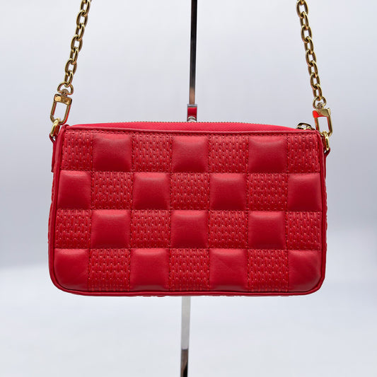 LOUIS VUITTON M59049レザーポシェット トロカ ピンク #21