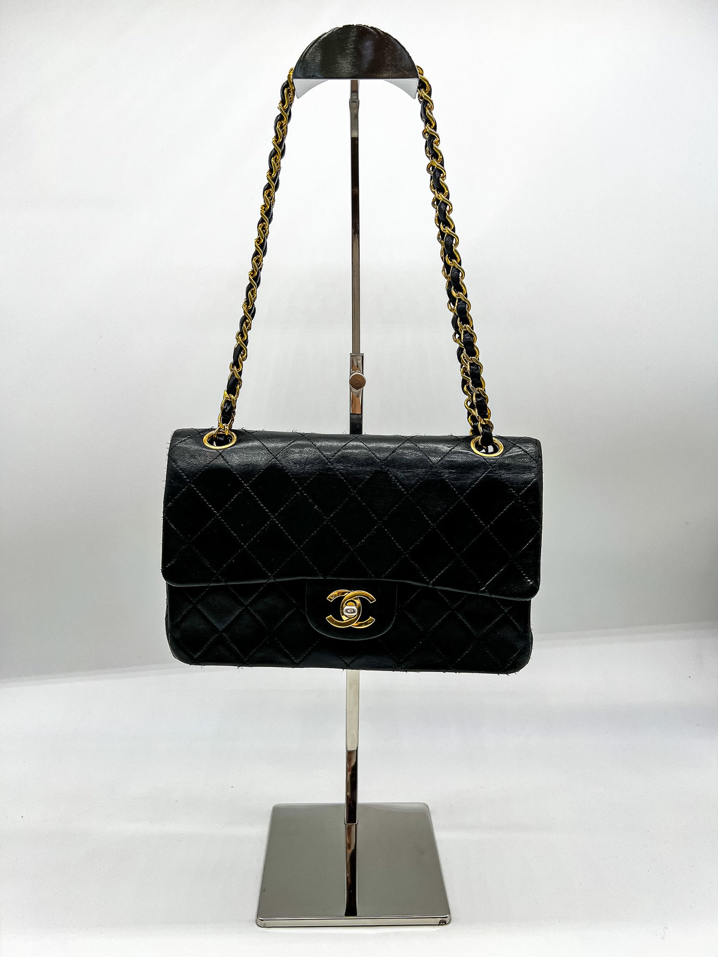 CHANEL マトラッセ23 Wフラップ Wチェーン ターンロック #38