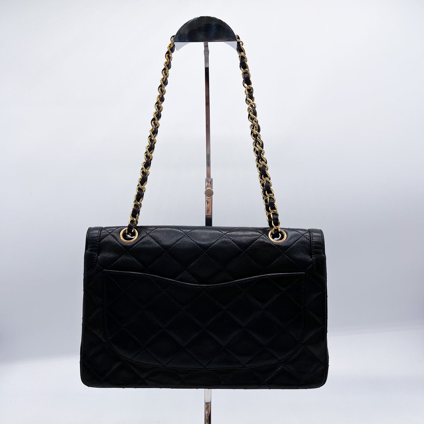 CHANEL シャネル マトラッセ27 パリ限定 WフラップWチェーンショルダー #39
