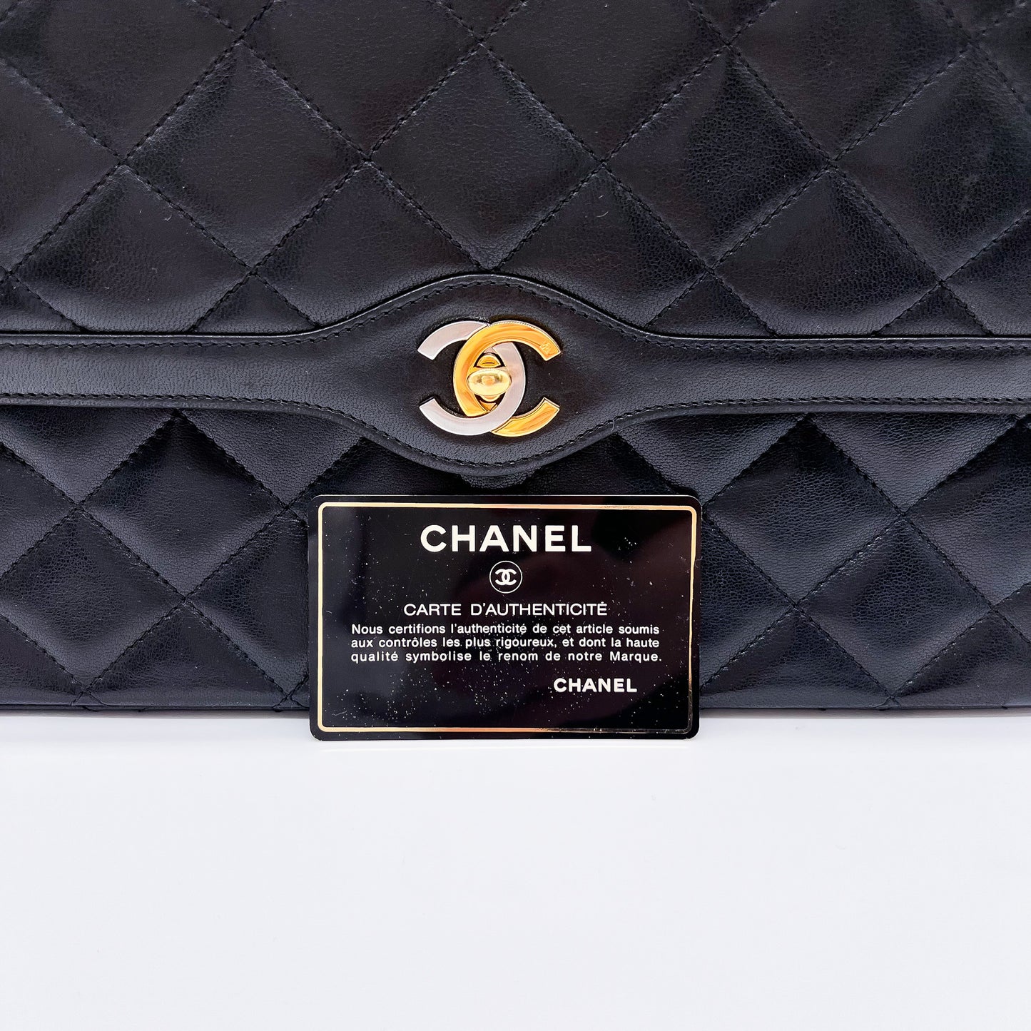 CHANEL シャネル マトラッセ27 パリ限定 WフラップWチェーンショルダー #39