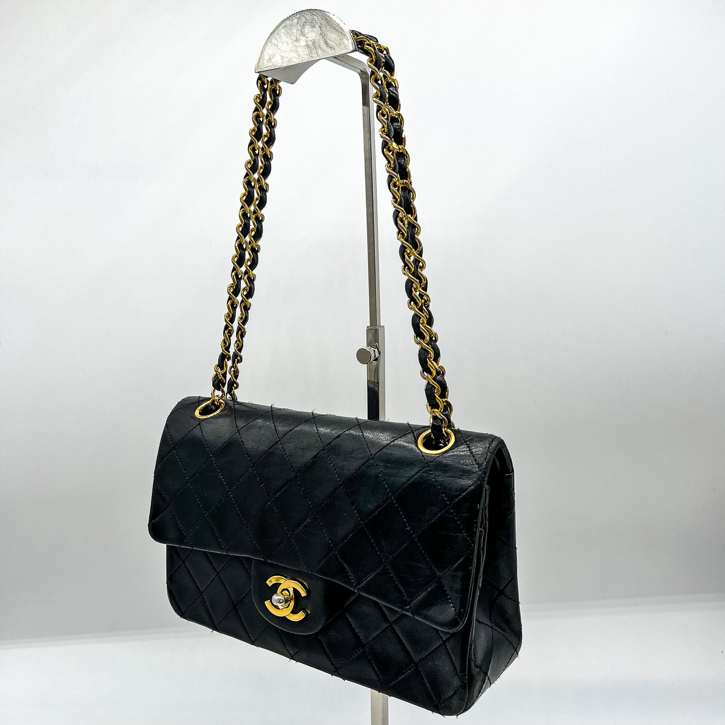 CHANEL マトラッセ23 Wフラップ Wチェーン ターンロック #38