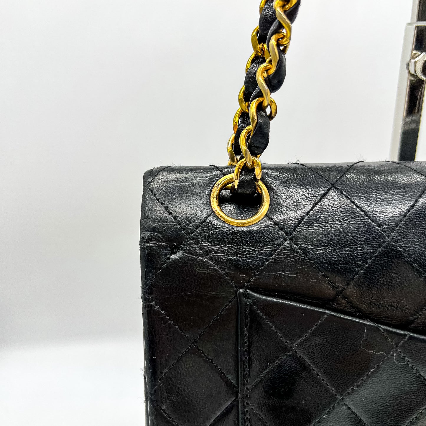 CHANEL マトラッセ23 Wフラップ Wチェーン ターンロック #38